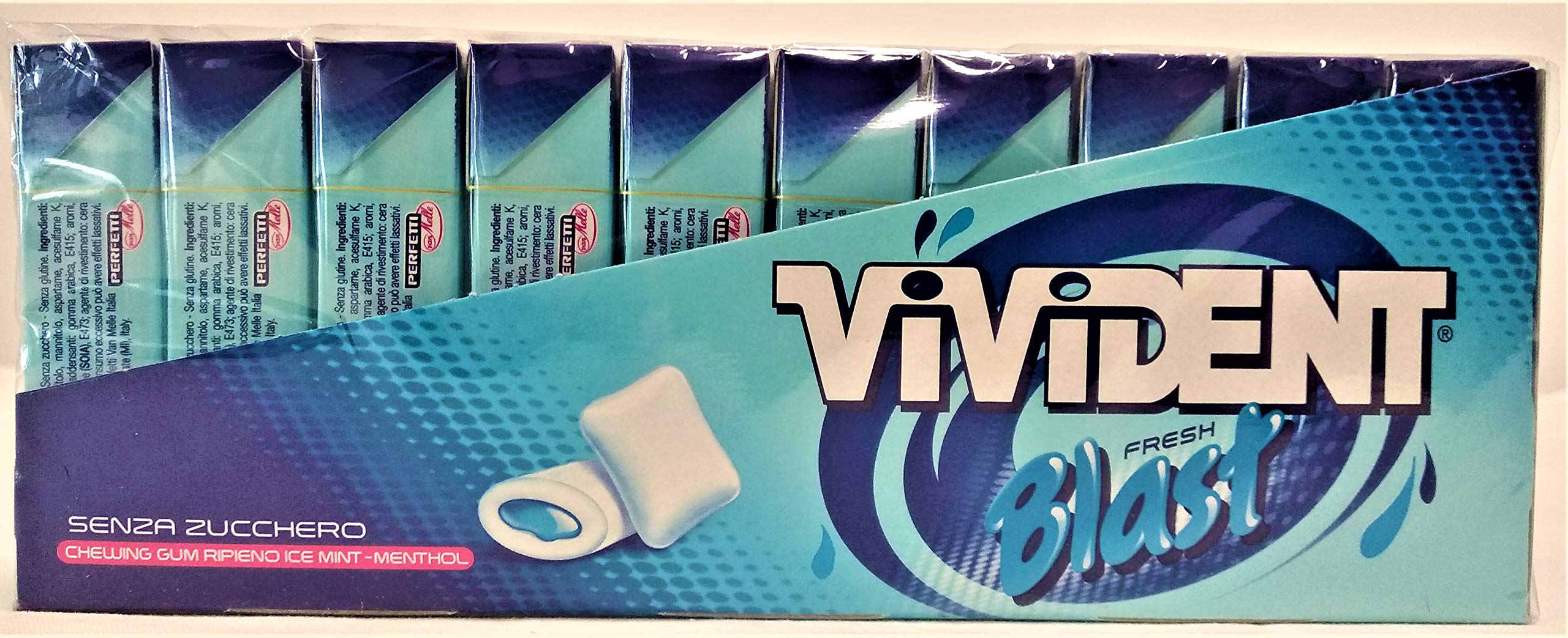 VIVIDENT BLAST BLUE estuche (20 unidades)