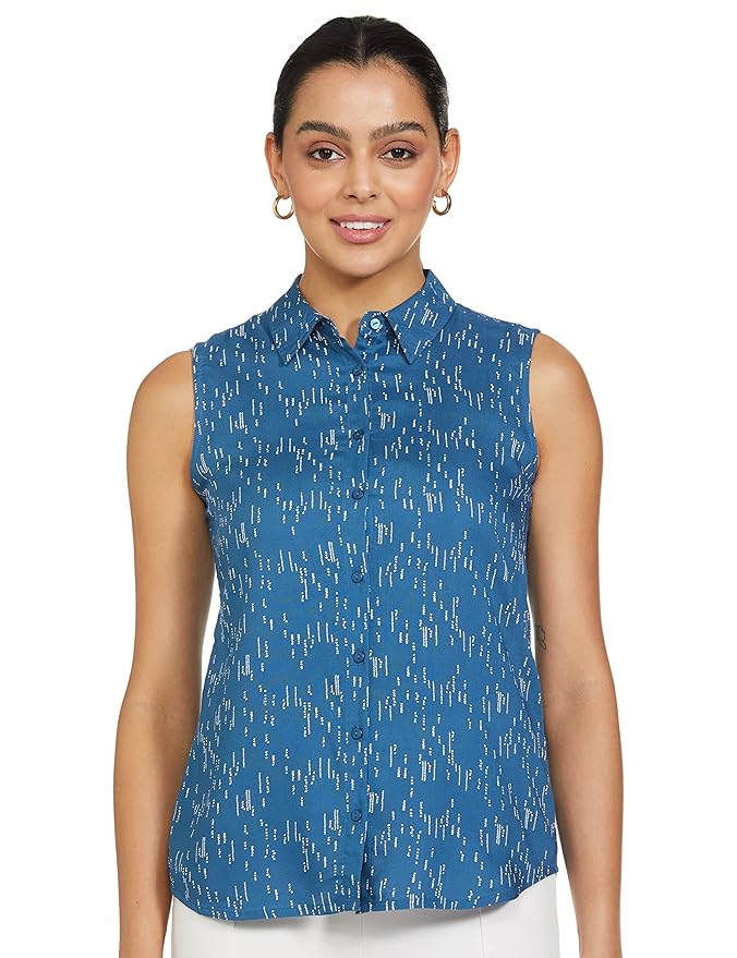 Symbol Women's Cotton Regular Fit Top