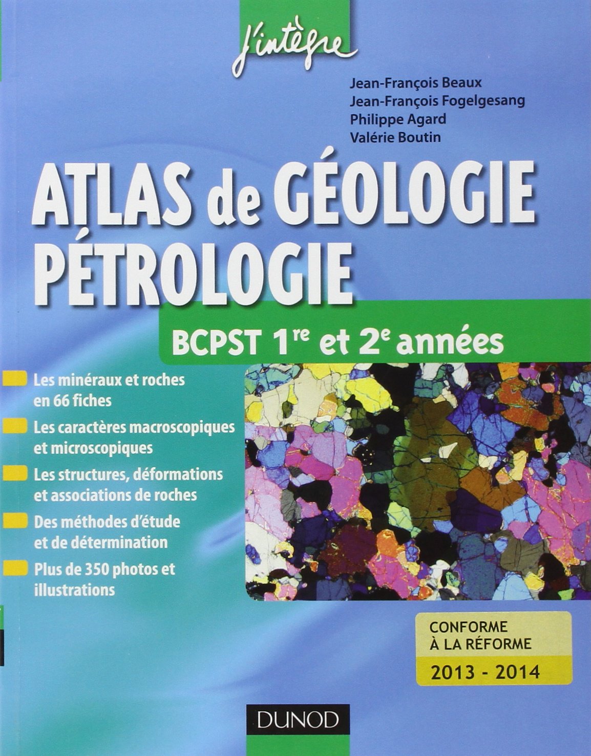 Amazon.fr Atlas de géologiepétrologie BCPST 1re et 2e années Beaux