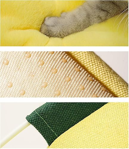 Miniatura 5 de Tipi para mascotas, cama portátil para interior tipo tipi para perros, linda casa de refrigeración para mascotas, desmontable y lavable con malla