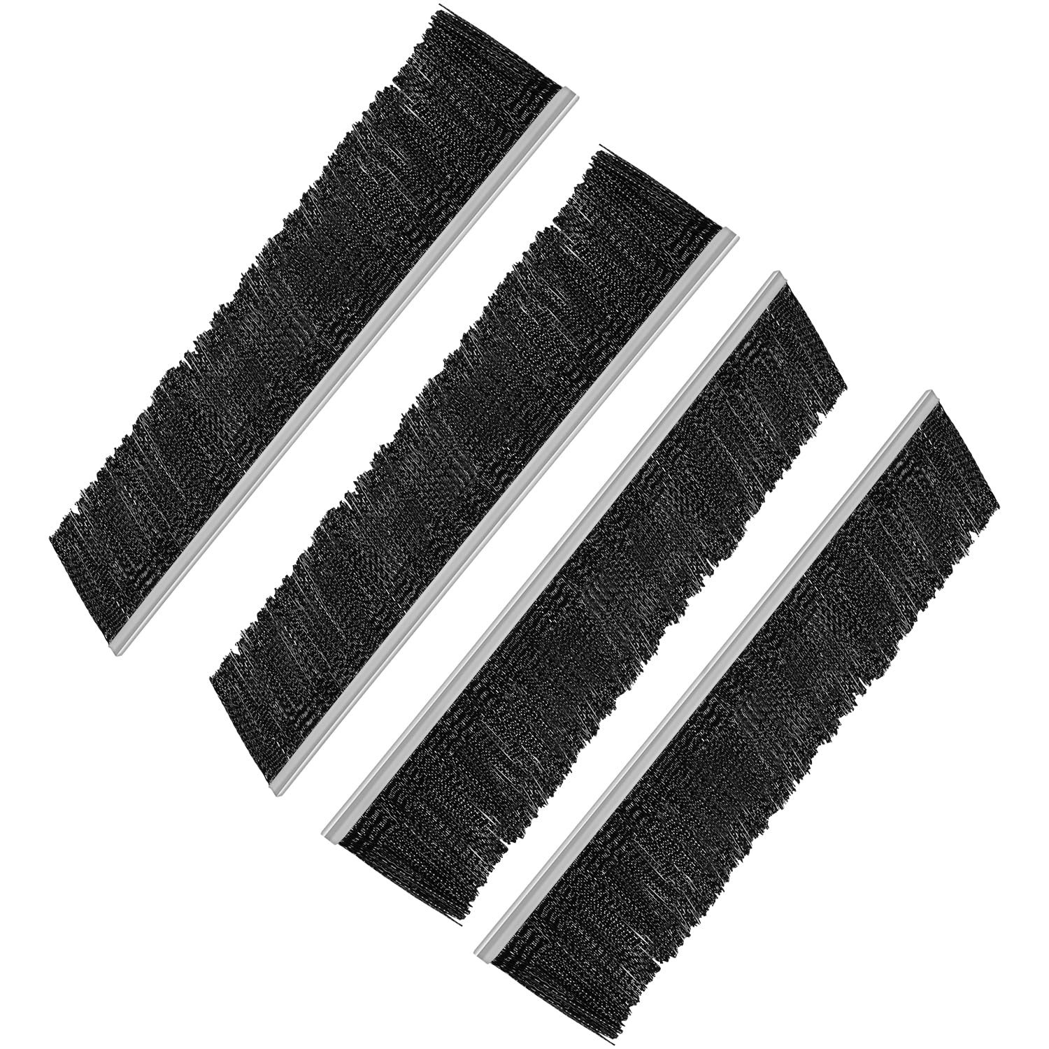 Paquete de 4 cepillos de 21-3/4 pulgadas para remolque Craftsman Agri-Fab de 42 pulgadas detrás del césped y barredora de hojas, 46780