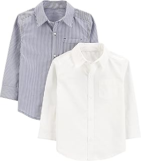 Simple Joys by Carter's Boys Long Sleeve Woven Shirt