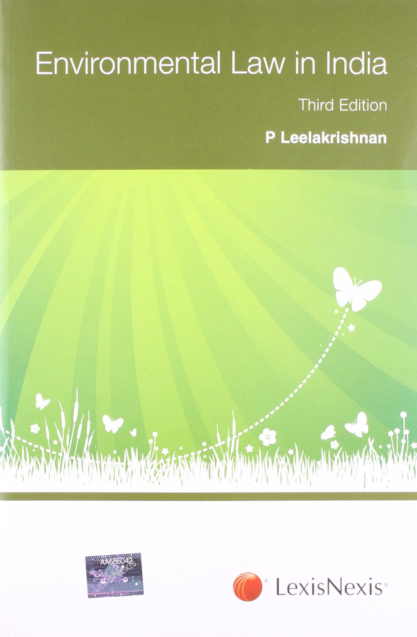 Buy P. Leelakrishnan's Environmental Law in India — BookShops.in
