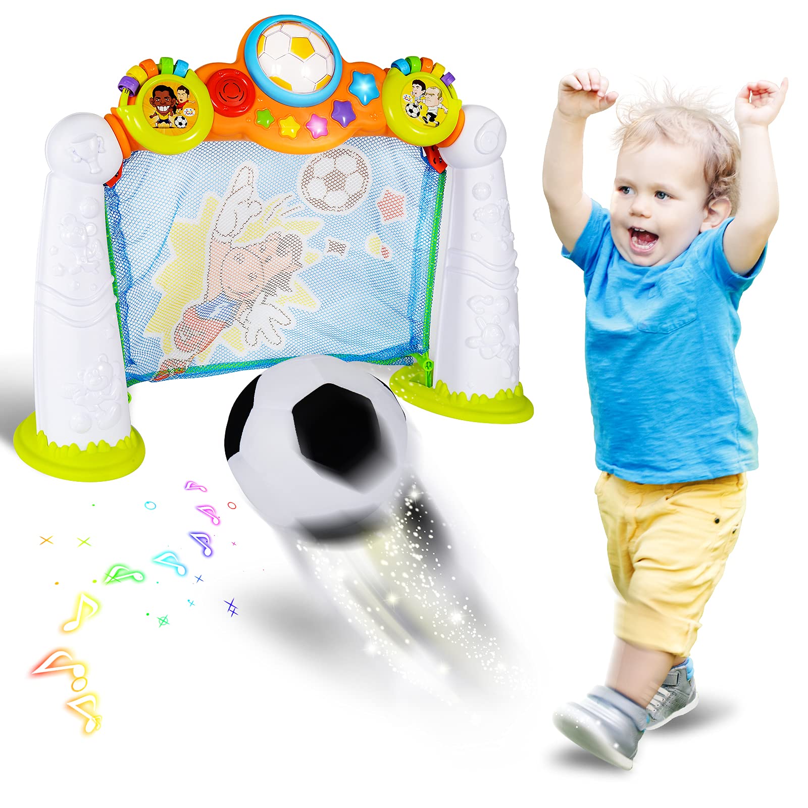 Buy EastSun Baby Football Goal Toys for 1 2 3 Year Old Boys Girls