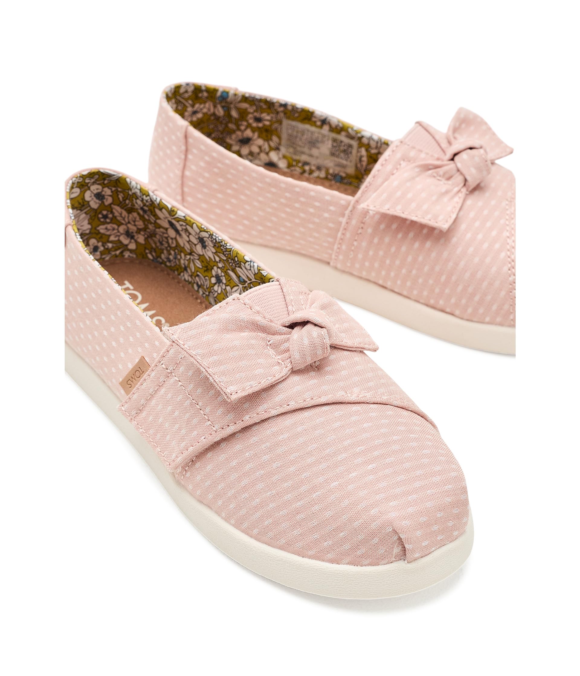 TOMS Alpargata Classic Semelle de Mocassin, Petits Pois léopard à l'avoine, 30.5 EU