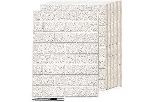 Art3d Adhesive 3D Brick Wall Panels For Rooms Decor