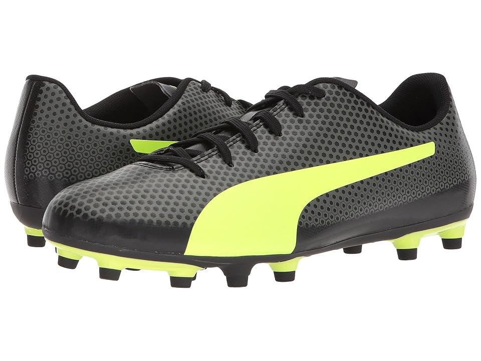 

PUMA Puma Spirit FG (Puma Black/Fizzy Yellow/Castor Gray) Men's Soccer Shoes