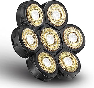 Roziapro Replacement Shaver Heads 7D Bald Replacement Heads Razor Blades Waterproof Men's Electric Shaver Replacement Heads Electric Razors Head Shaver Replacement Blades Bald Head Shavers for Men