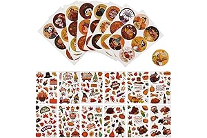 320pcs Fall Thanksgiving Stickers