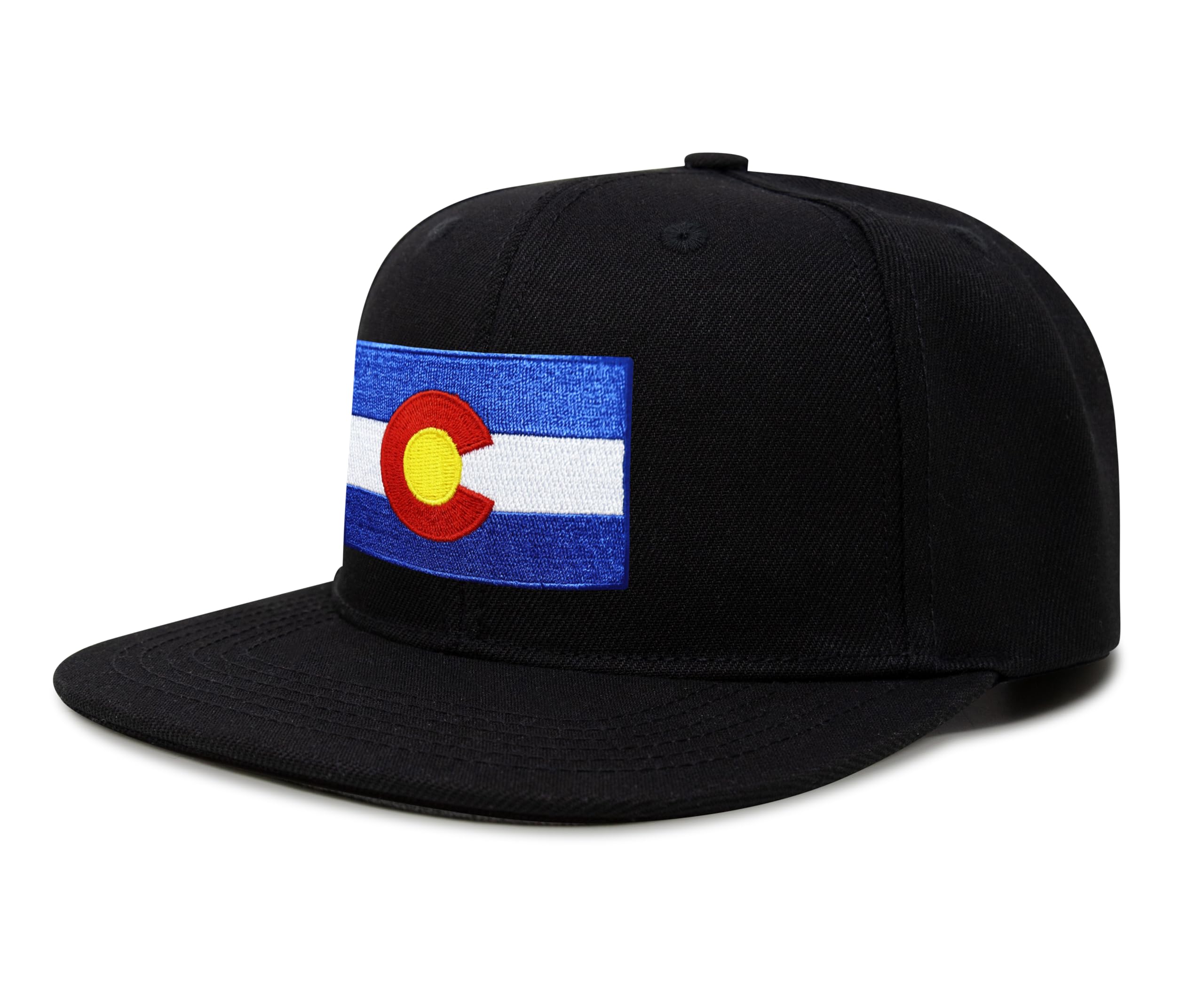 International Tie State Hat for Men and Women, Adjustable Snapback Trucker Baseball Cap with Embroidered Patch