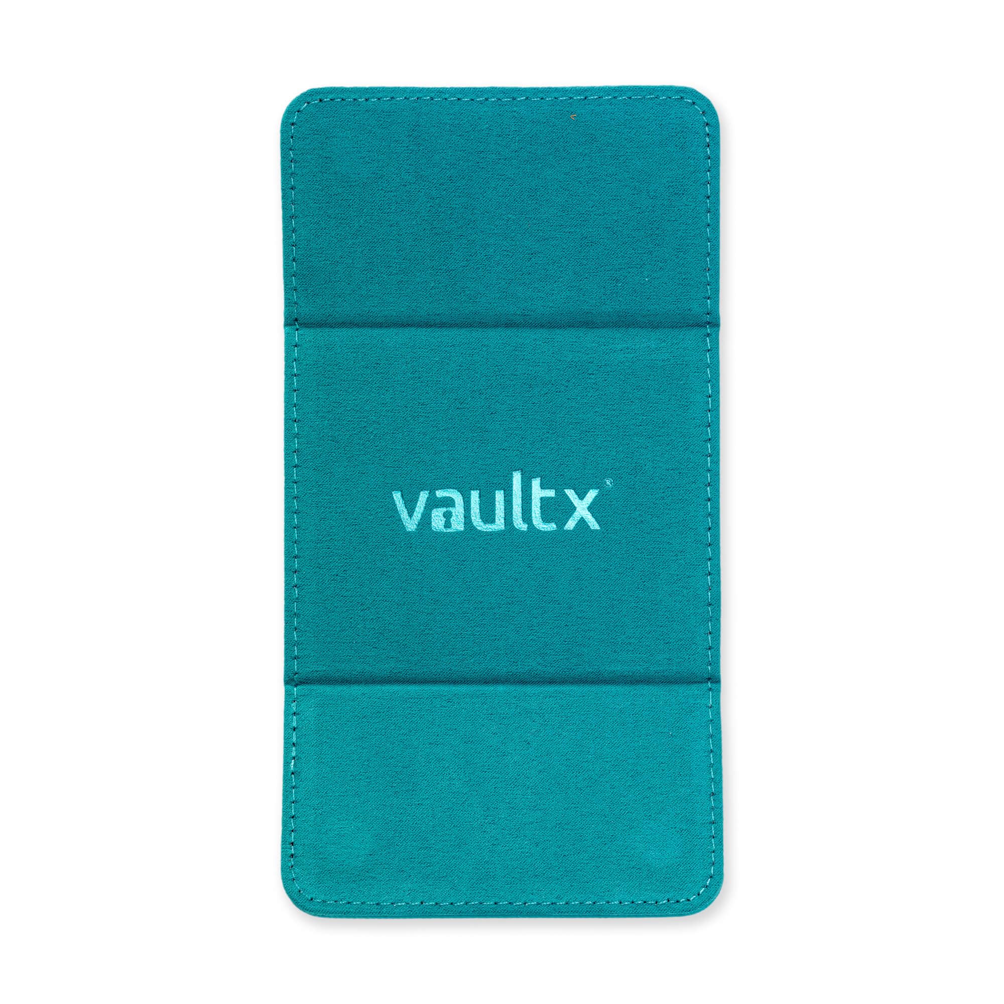 Vault X Caja para Mazo Exo-Tec de Carga Lateral, para 100+ Cartas Coleccionables con Fundas, Tapa Magnética (Verde Azulado)