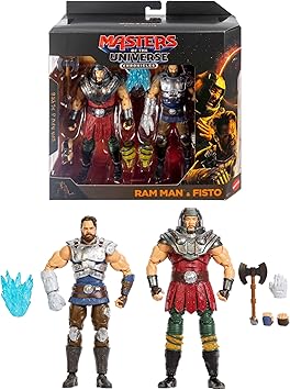 Masters of the Universe Chronicles 2 Action Figures, 6.5 Inch 2026 Movie Accurate Ram Man & Fisto Deluxe Articulation