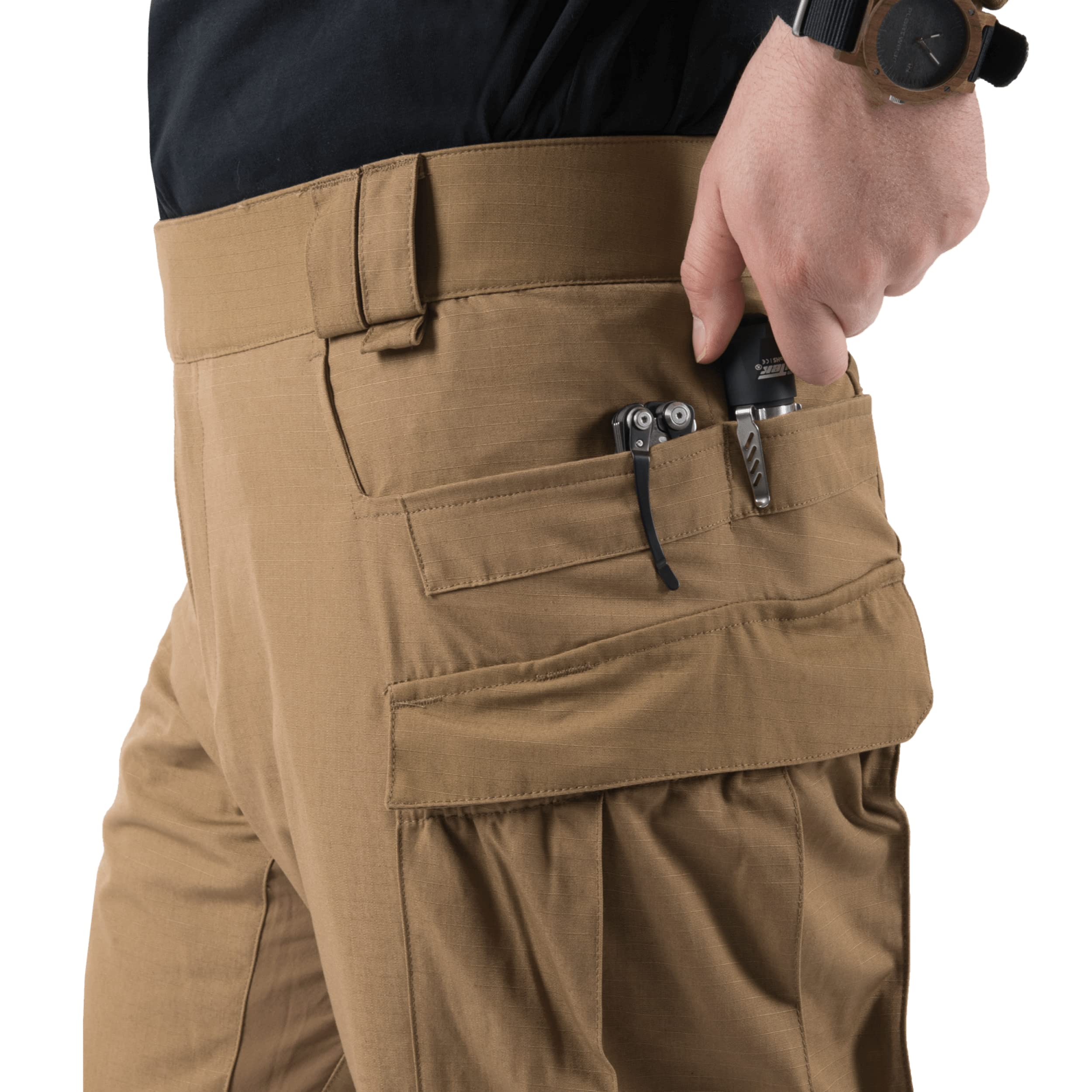 Helikon Tex MBDU - Pantaloni uniformi NyCo Ripstop - Multicam Black