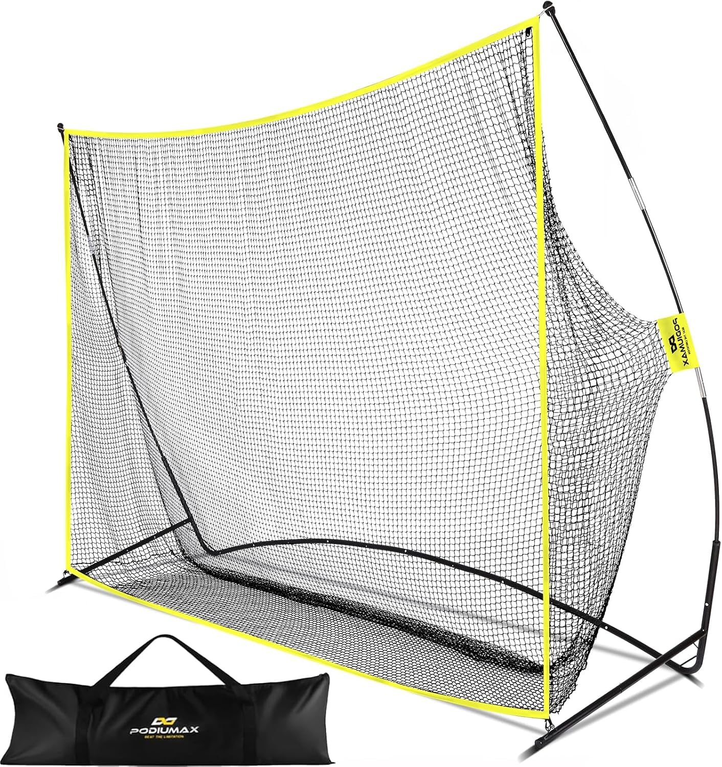 PodiuMax Golf Net, 10x7ft Easy Set Up Golf Chipping Nets for Indoor Outdoor Used Garden with Carry Bag, Improve Chipping Putting Pitching Golfs Net Gifts for Men Women