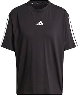 Adidas Donna Essentials 3-Stripes Boyfriend T-Shirt