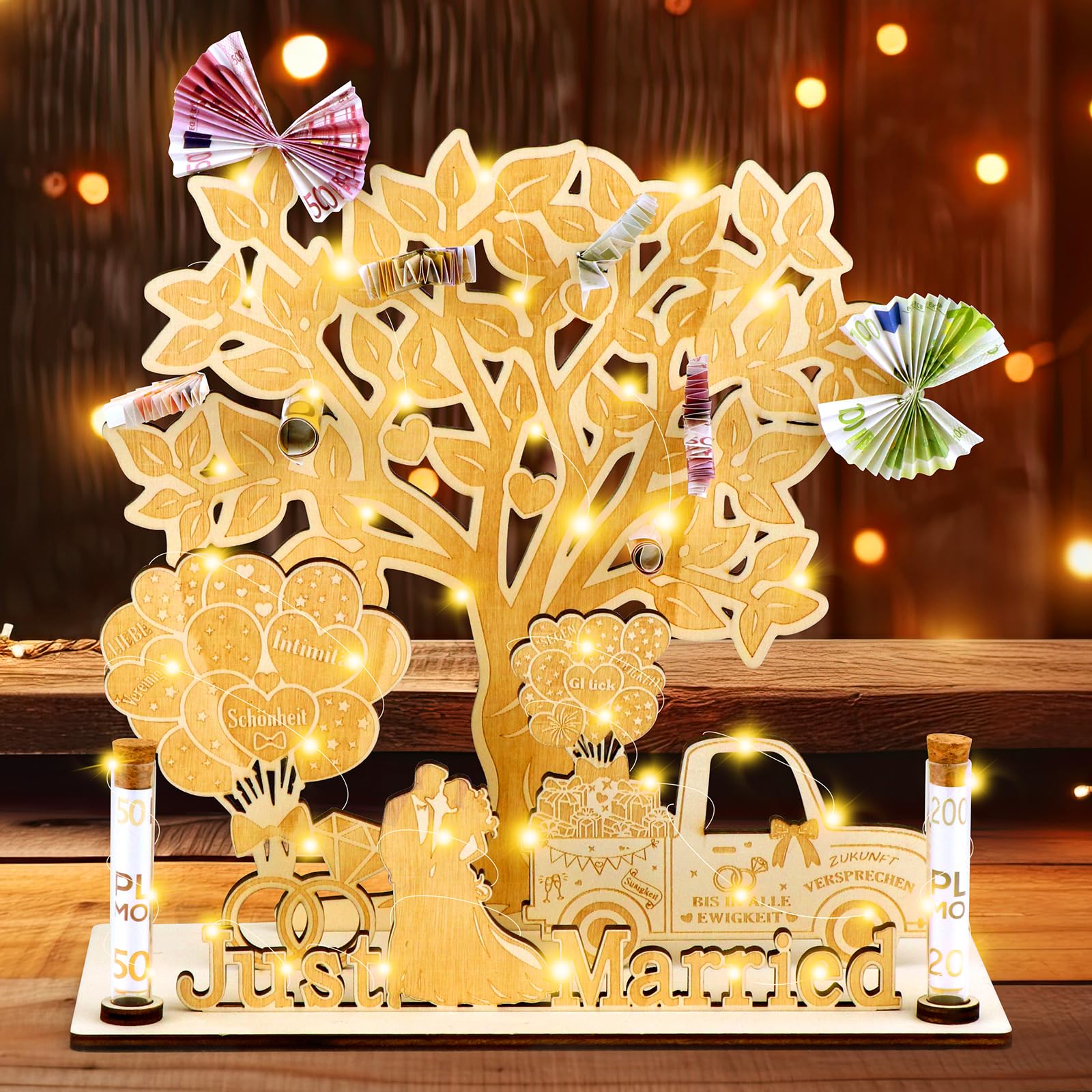 FTUREERA Geldgeschenk Hochzeit, Hochzeitsgeschenke für Braut