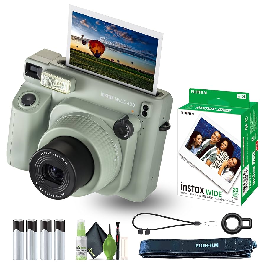 FUJIFILM instax WIDE 400 本体 フィルム10枚 Amazon.com: Fujifilm Instax Wide 400 Instant Film Camera