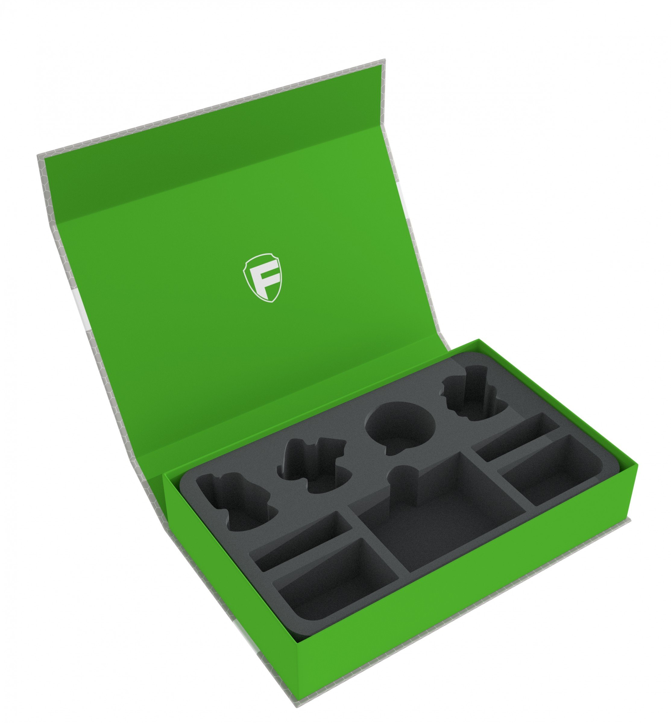 Feldherr Magnetic Box Green Compatible with Warhammer Underworlds: Shadespire - Magore's Fiends