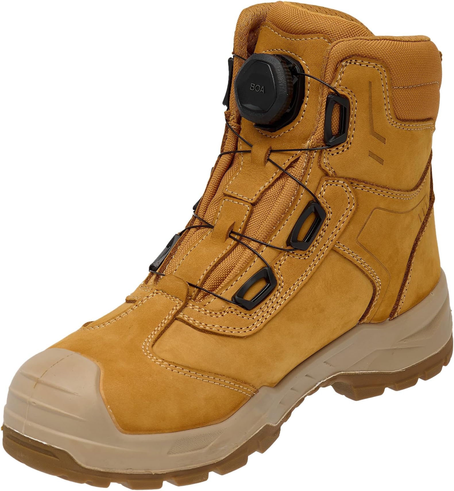 DEWALTRichardson Men's Nubuck Leather, Wide Fitting, BOA Fastener, Steel Toe Safety Work Boot