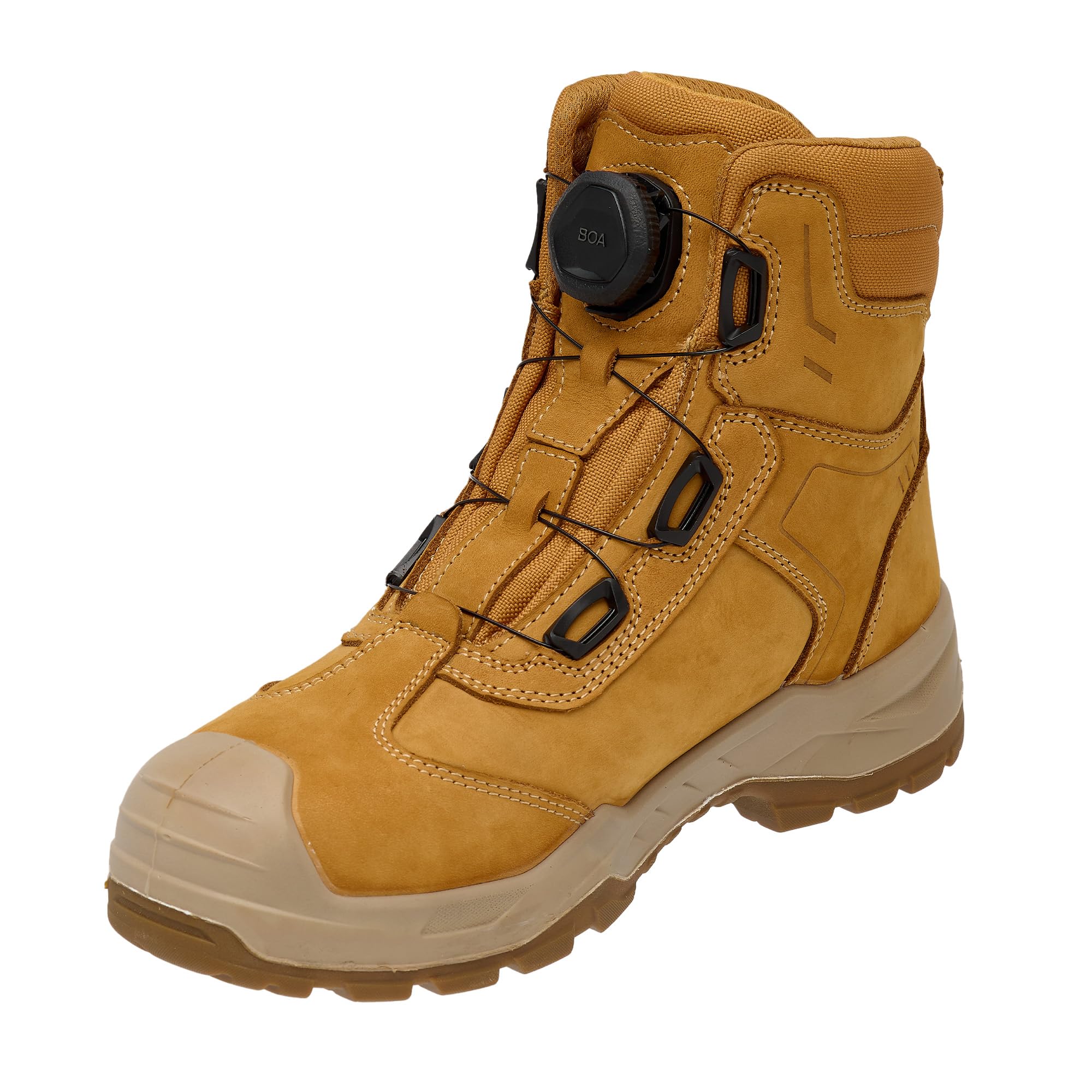 DEWALTRichardson Men's Water Resistant Nubuck Leather, Wide Fitting, BOA Fastener, Steel Toe Safety Work Boot