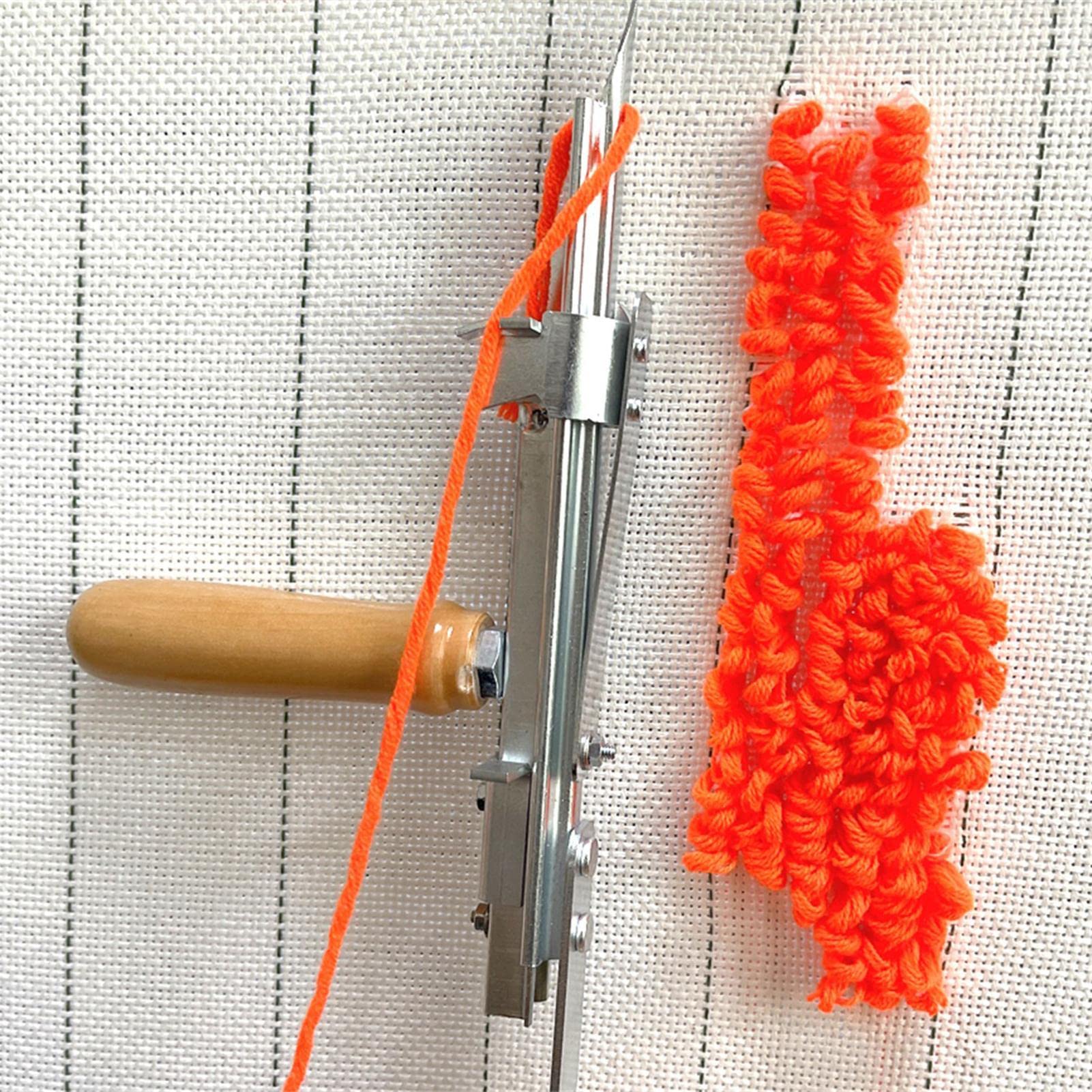 Yeeda Herramienta de Tufting, Tejido de Alfombra Herramientas Flocado Tufting Manual Alfombra Tufting, DIY Máquina De Punto Para Principiantes