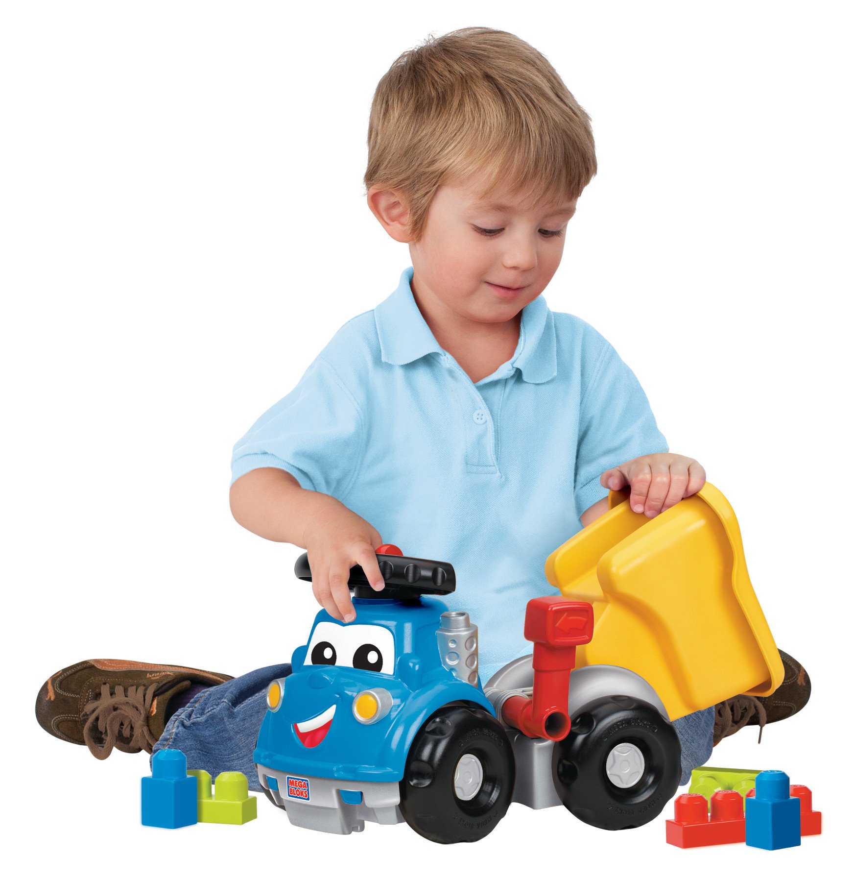 Mega Bloks 80415 - First Builders Camioncino Porta Mattoncini Steve
