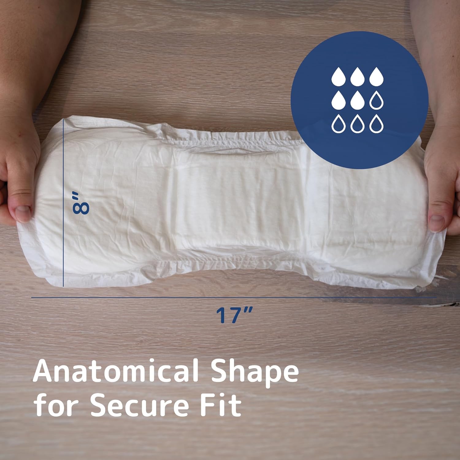 Abena San Premium Incontinence Pads, Moderate Absorbency, (Sizes 4 to 7), Size 4, 30 Count - Image 2