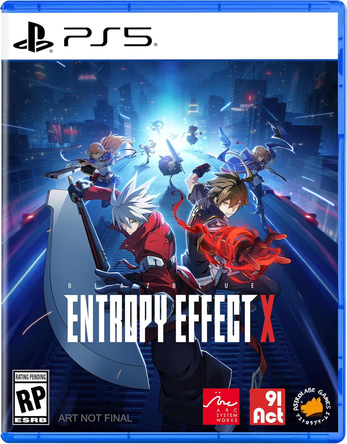 BlazBlue Entropy Effect X for Playstation 5 BlazBlue Entropy Effect X for Playstation 5