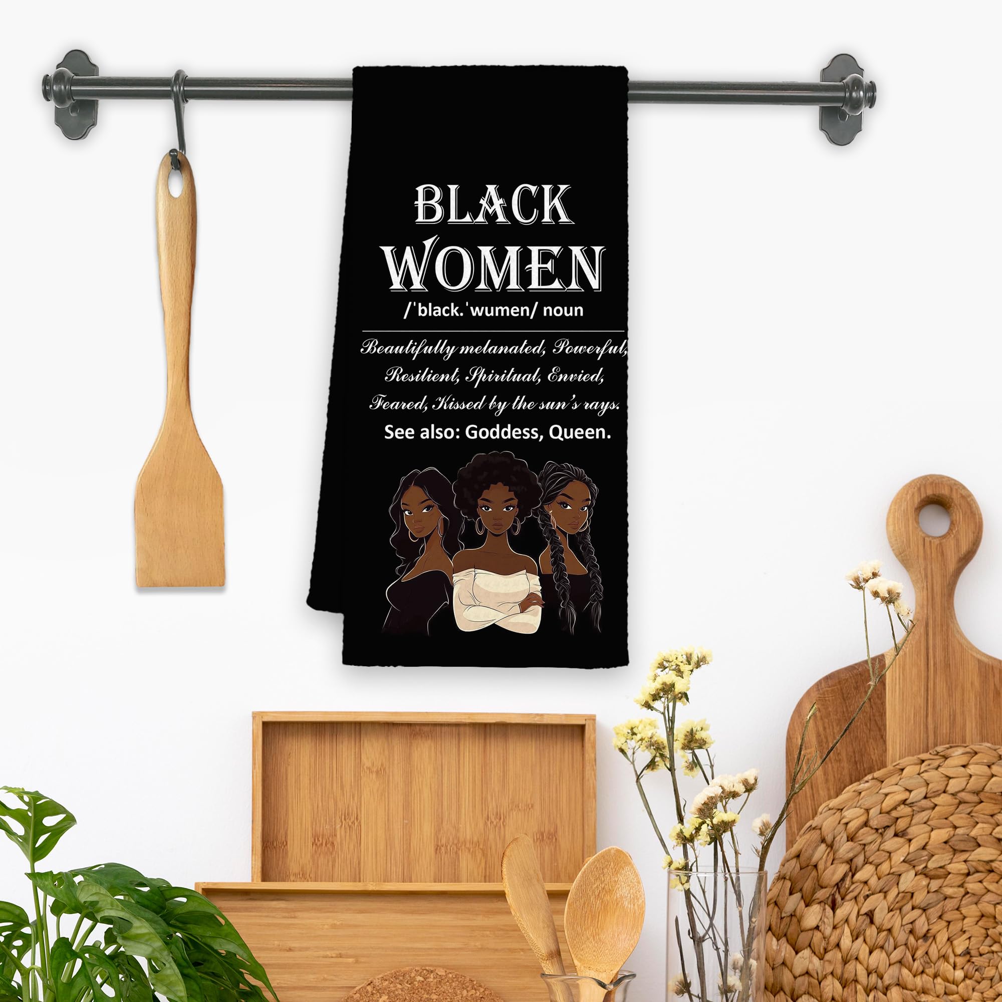 099XMT-MJ-black, hogar y cocina, cocina y comedor, comedor y entretenimiento, accesorios de mesa, ropa de cama, paños de cocina y paños de cocina