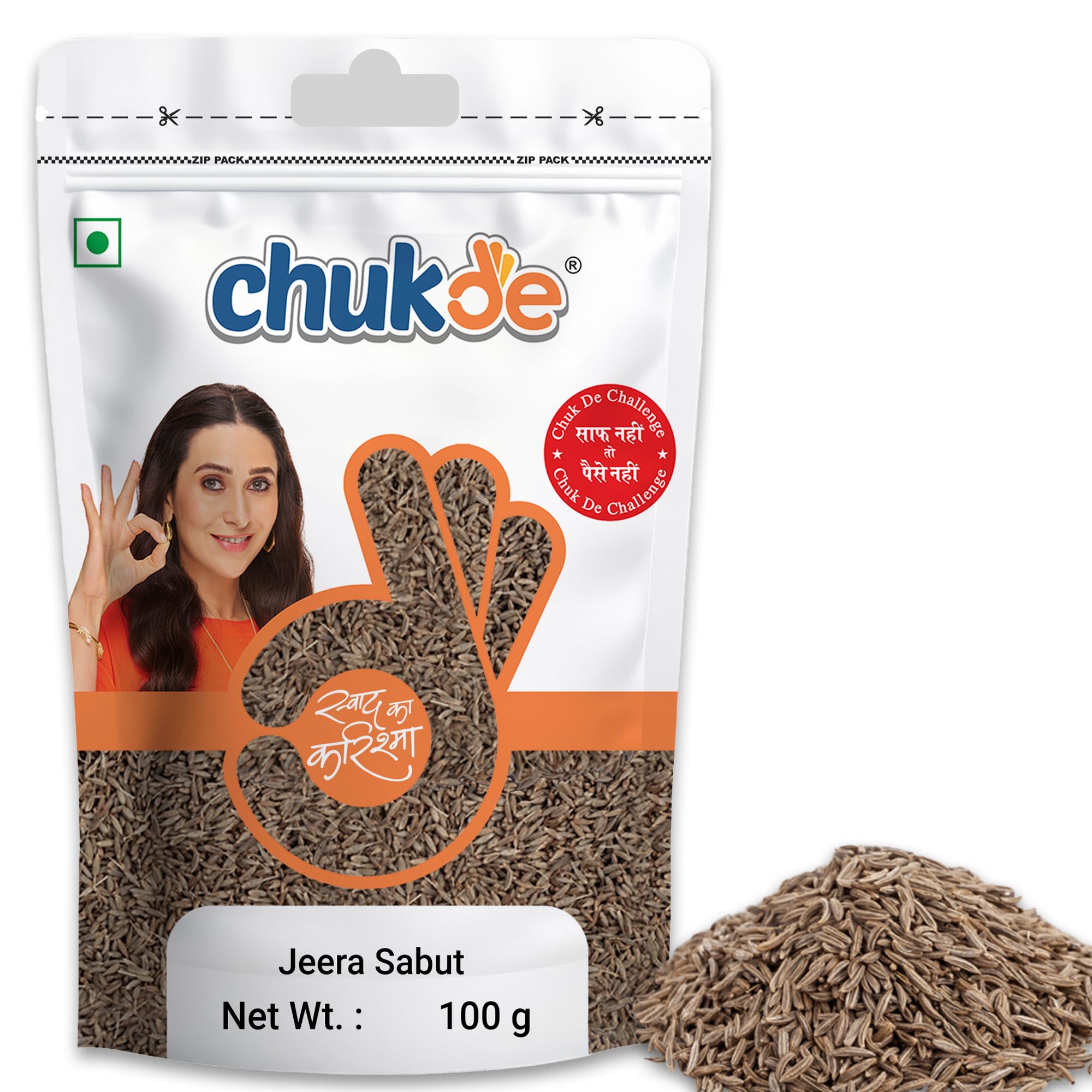 Jeera Sabut, Cumin Seeds Whole Spices, 100g