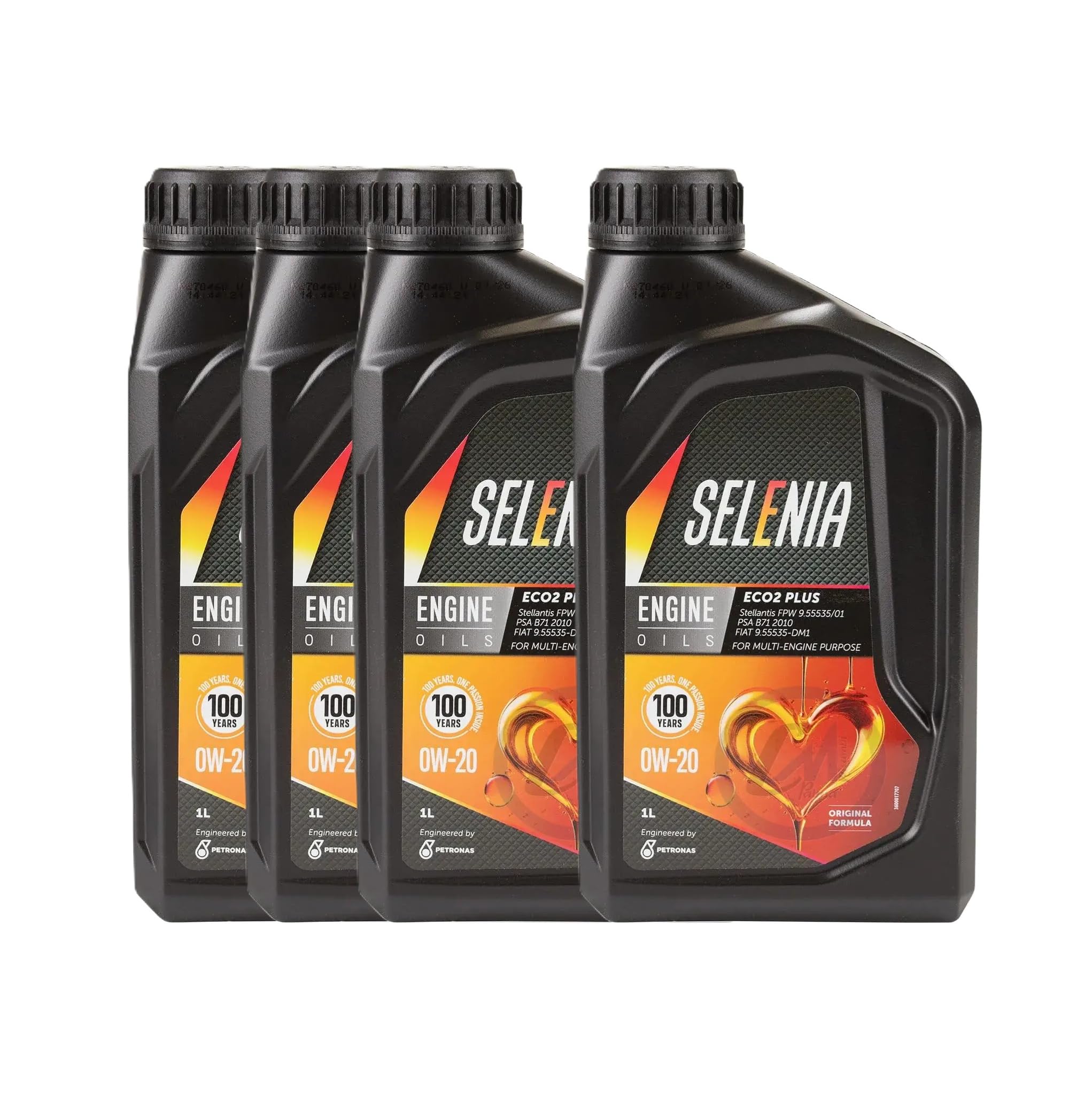 4 LITRI OLIO MOTORE SELENIA ECO2 PLUS 0W-20 NUOVA VERSIONE ACEA C5