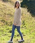 Jescakoo Long Sleeve Shirt Women Fall Tunic Tops Crewneck Business Casual Clothes Trendy S-XXL
