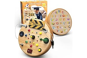 Montessori Activity Board: Unleash Your Toddler's Sensory and Motor Skills