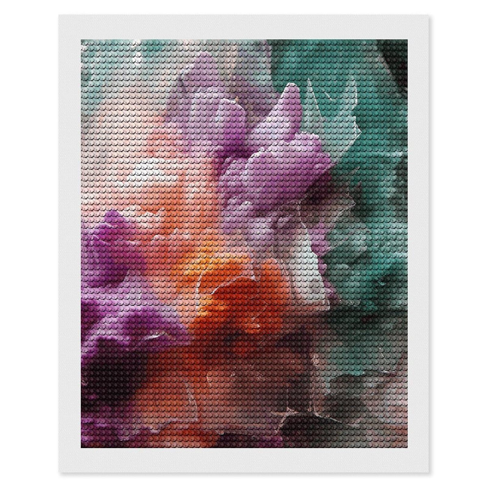 NONHAI Diamond Painting Kits for Adults - DIY Diamond Art Kits for Beginners - Full 5D Paint Drill Diamond Dots Paintings- Colorful Diamonds Pictures Gem Art and Craft Wall Decor 16"x20"