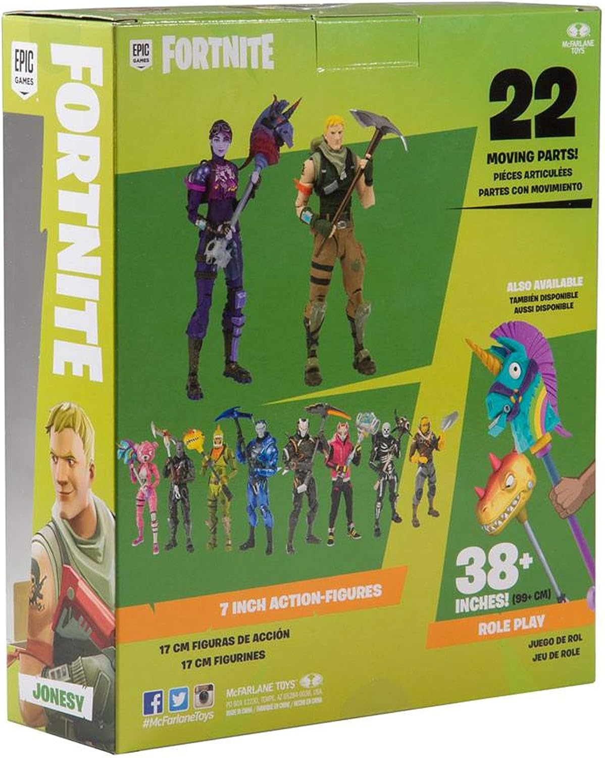 McFarlane Toys Fortnite Jonesy Premium Action Figure