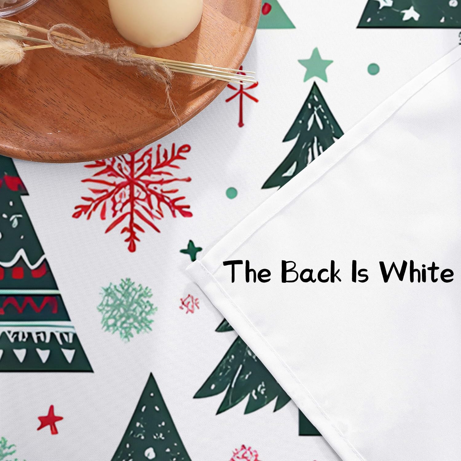 Nappe Ovale 180x240 cm Sapin de NoëL UY20