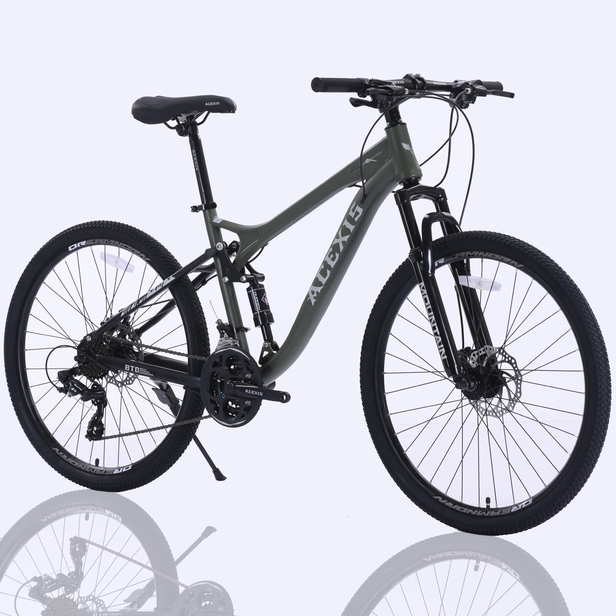 ヤエマ品です Amazon | マウンテンバイク MTB ACEXIS 26インチ シマノ24段変速 シー