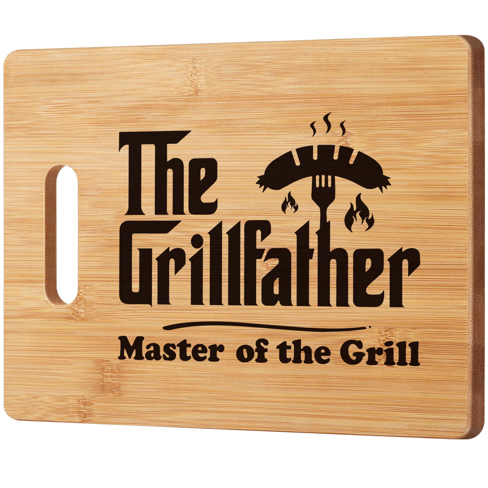 Mkeevee Engraved Cutting Board For Dad - The Grillfather Gift For Father's Day, Birthday & Christmas - View #12