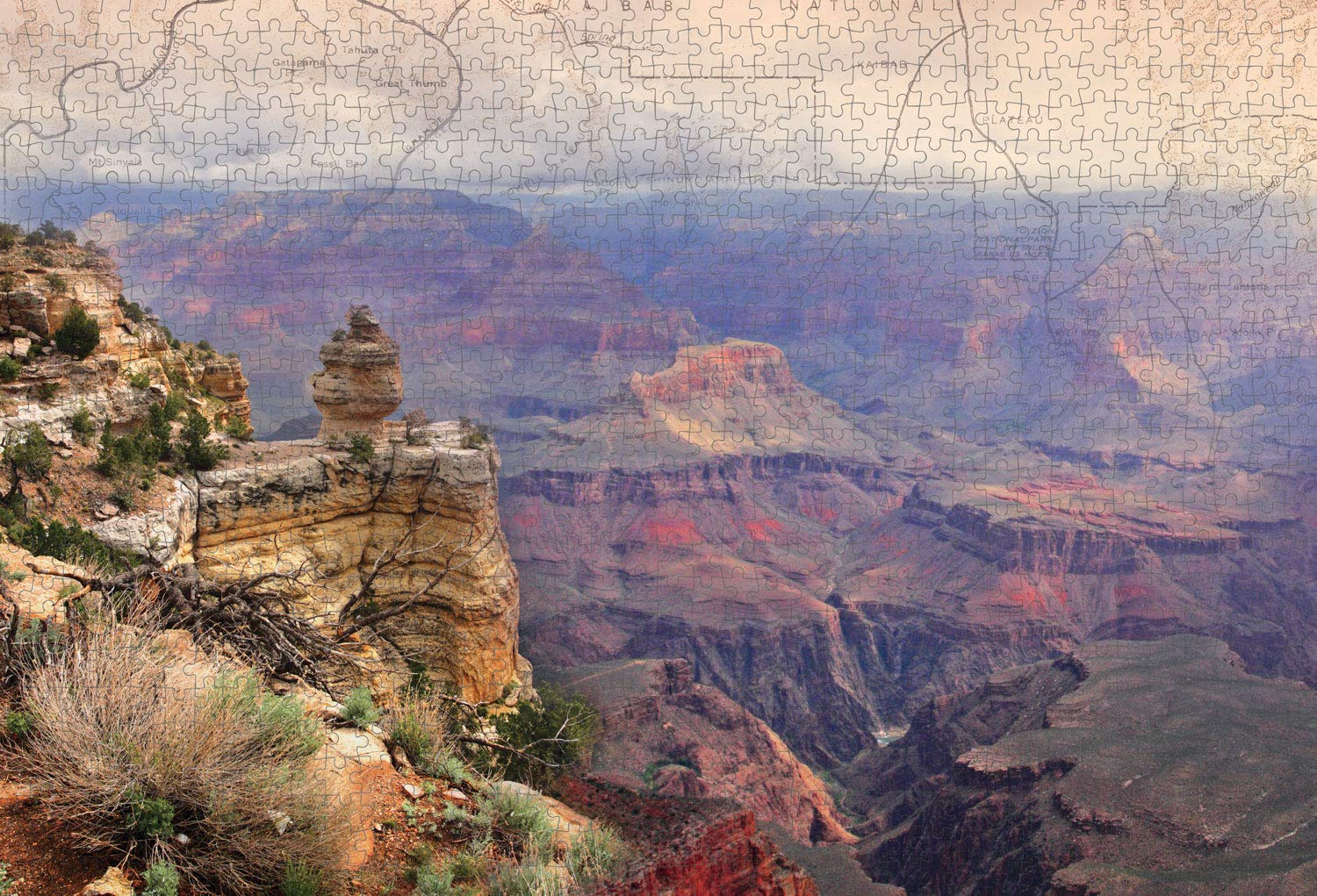 Playhouse Puzzle 1000 Pieces 29.5"X20"-Grand Canyon