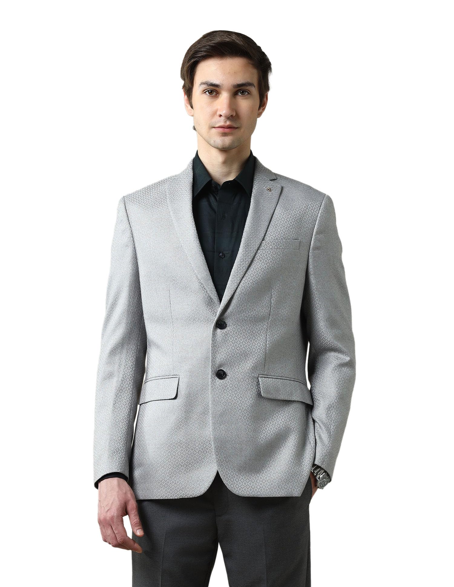 arrow Men's Textured Dobby 1851 Blazer-picture-33