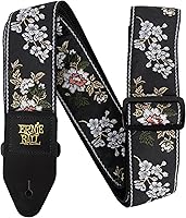 Vista 32 de Ernie Ball Correa de Guitarra Jacquard, Peace Love Dove (P04613)