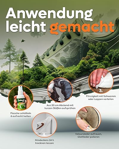 Miniatura 5 de Collonil Organic Protect & Care 6.76 fl oz – Protección y cuidado sostenibles para cuero y textiles, protege contra la suciedad, el polvo y la