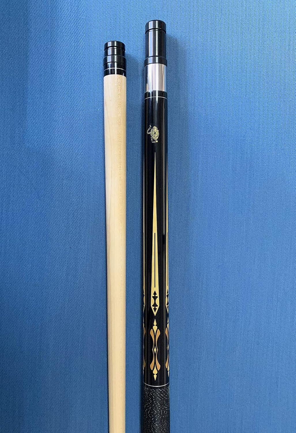 Tai ba cues Pool cue Stick, 13mm Multilayer Leather Tip, 58", Linen Wrap, Hardwood Canadian Maple Professional Billiard Pool Cue Stick 19-21 Oz (Selectable)