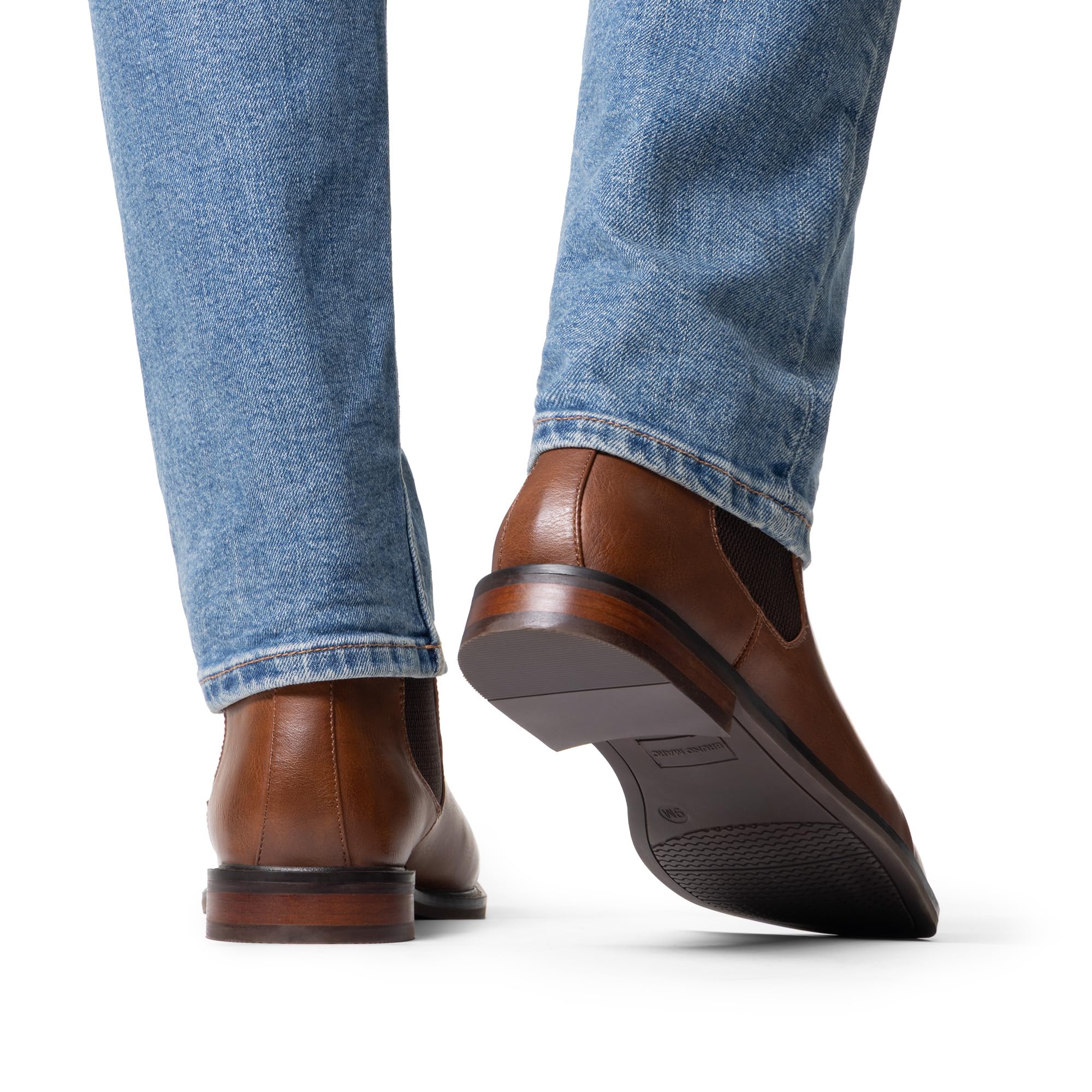 Bruno Marc Botines Chelsea Hombre Botas Vestir Hombre Botines Transpirables para Otoño e Invierno