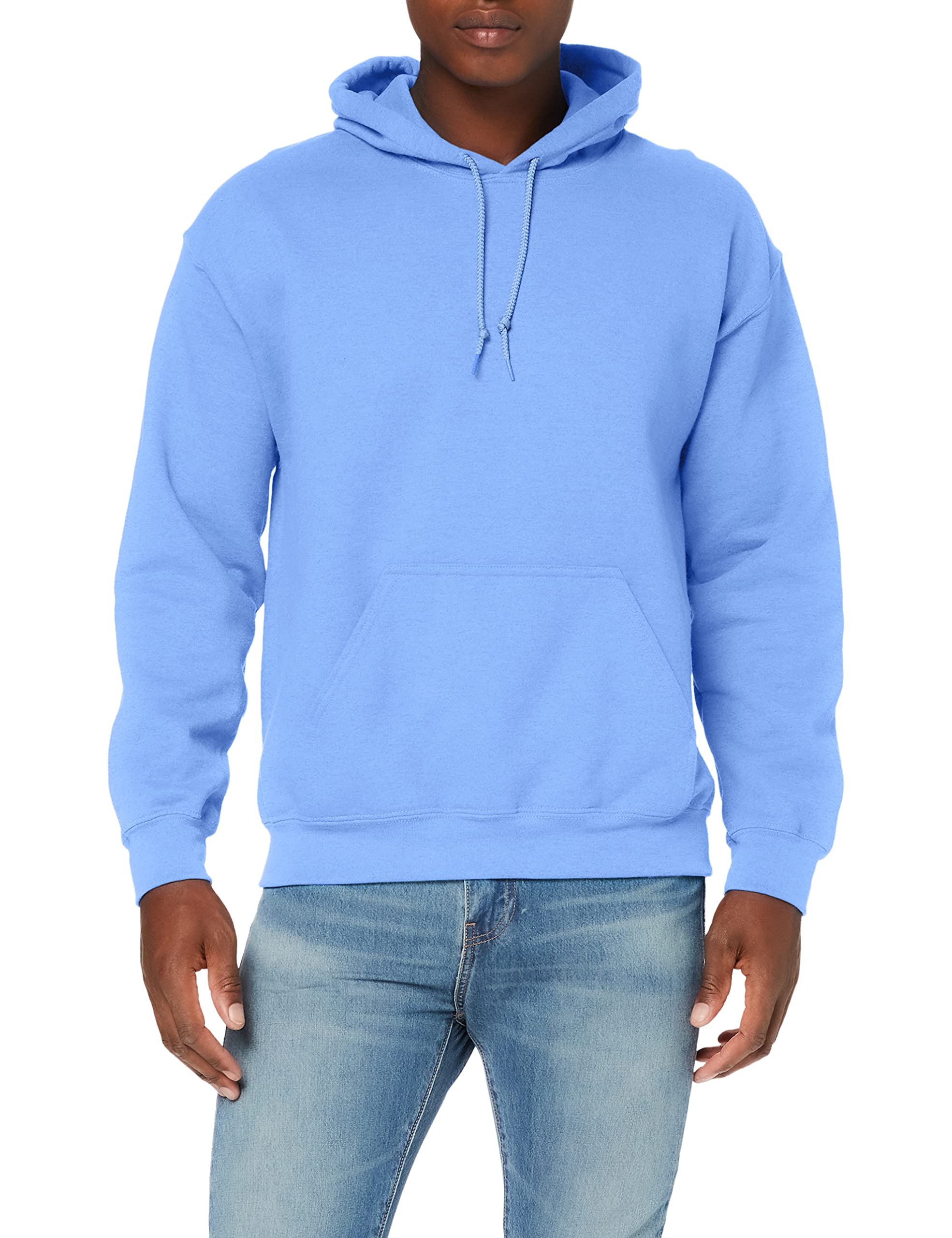 Gildan Men's Heavy Blend Hooded Sweatshirt, 3XL, Carolina Blue - Basic Pullover Hoodie - View #9