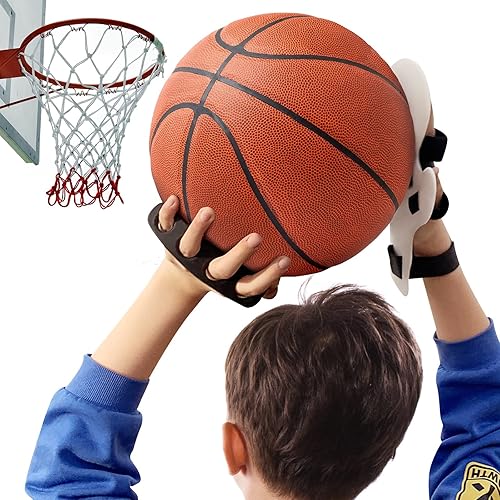SKAbod Entrenador de tiro de baloncesto ayuda de entrenamiento de tiro para eliminar interferencias de mano, adecuado para (niños y adultos) equipo