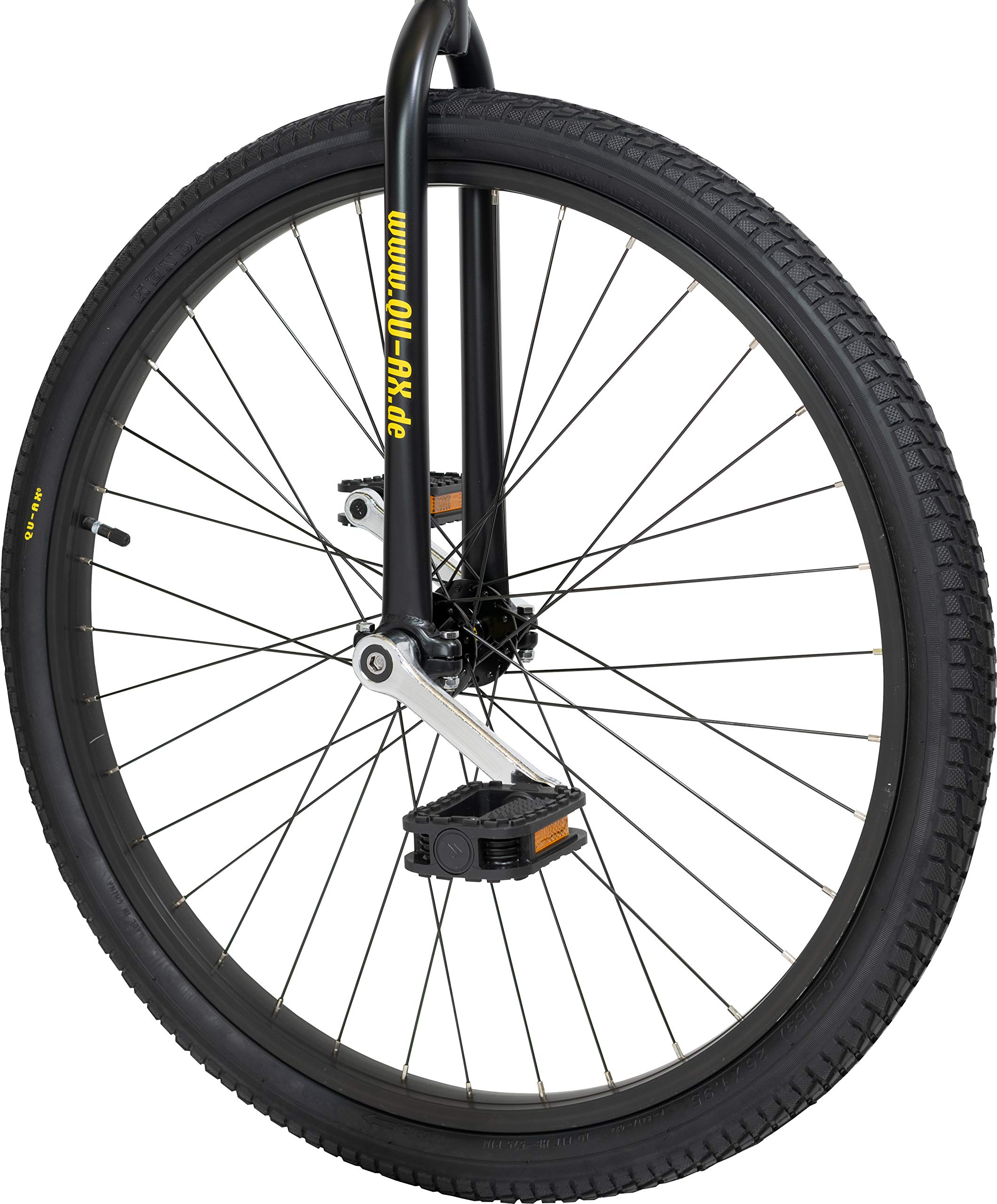 QU-AX, Luxus, Einrad, 26", schwarz, Reifen schwarz