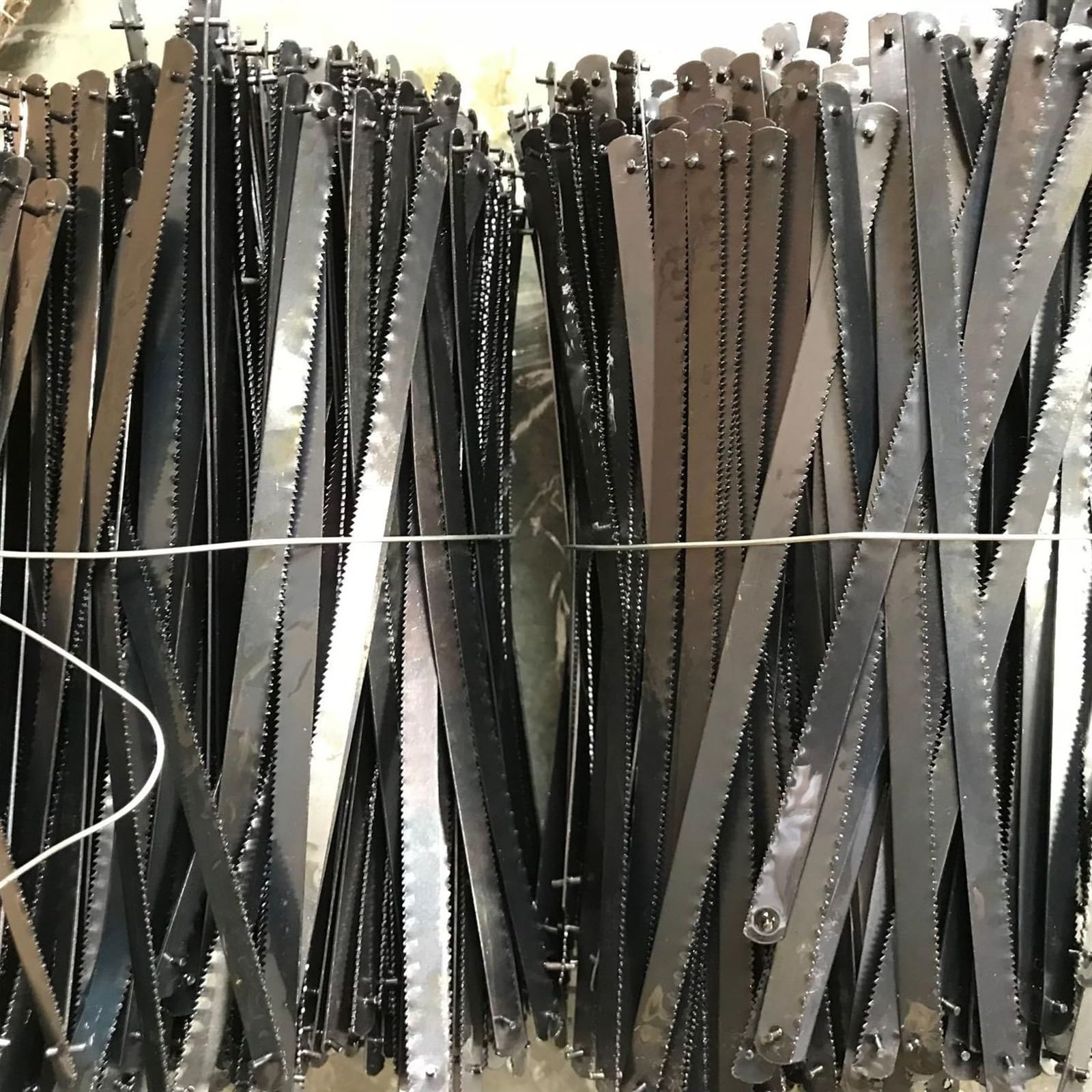 Hojas de Sierra de corte de metal, 100 Uds. Pasador de hoja de Sierra de calar, repuesto de extremo de 6 ", pasador de hoja de Sierra de calar for sierra de jardín, corte de metales blandos de madera