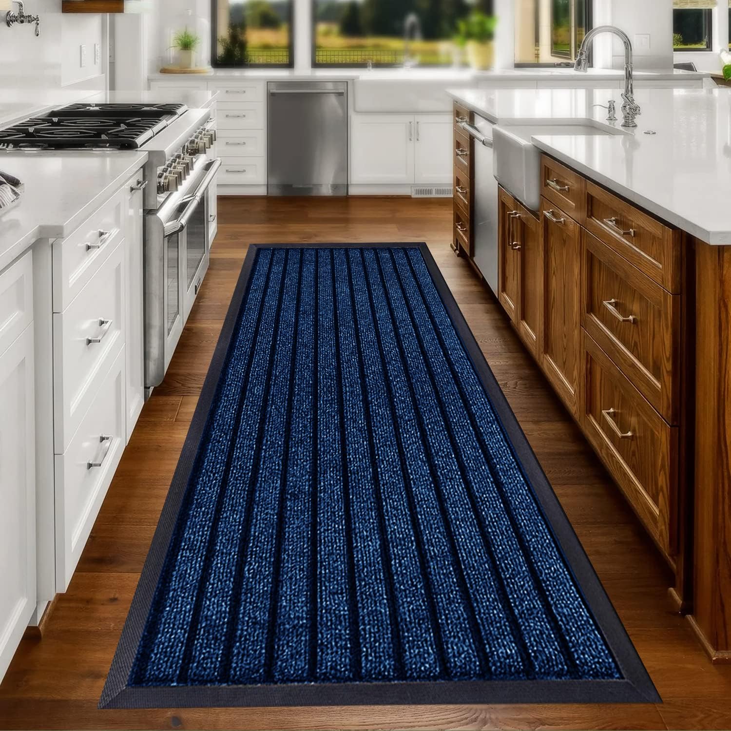 Prime Linens Rubber Runner Rugs Outdoor Heavy Duty Waterproof Pvc