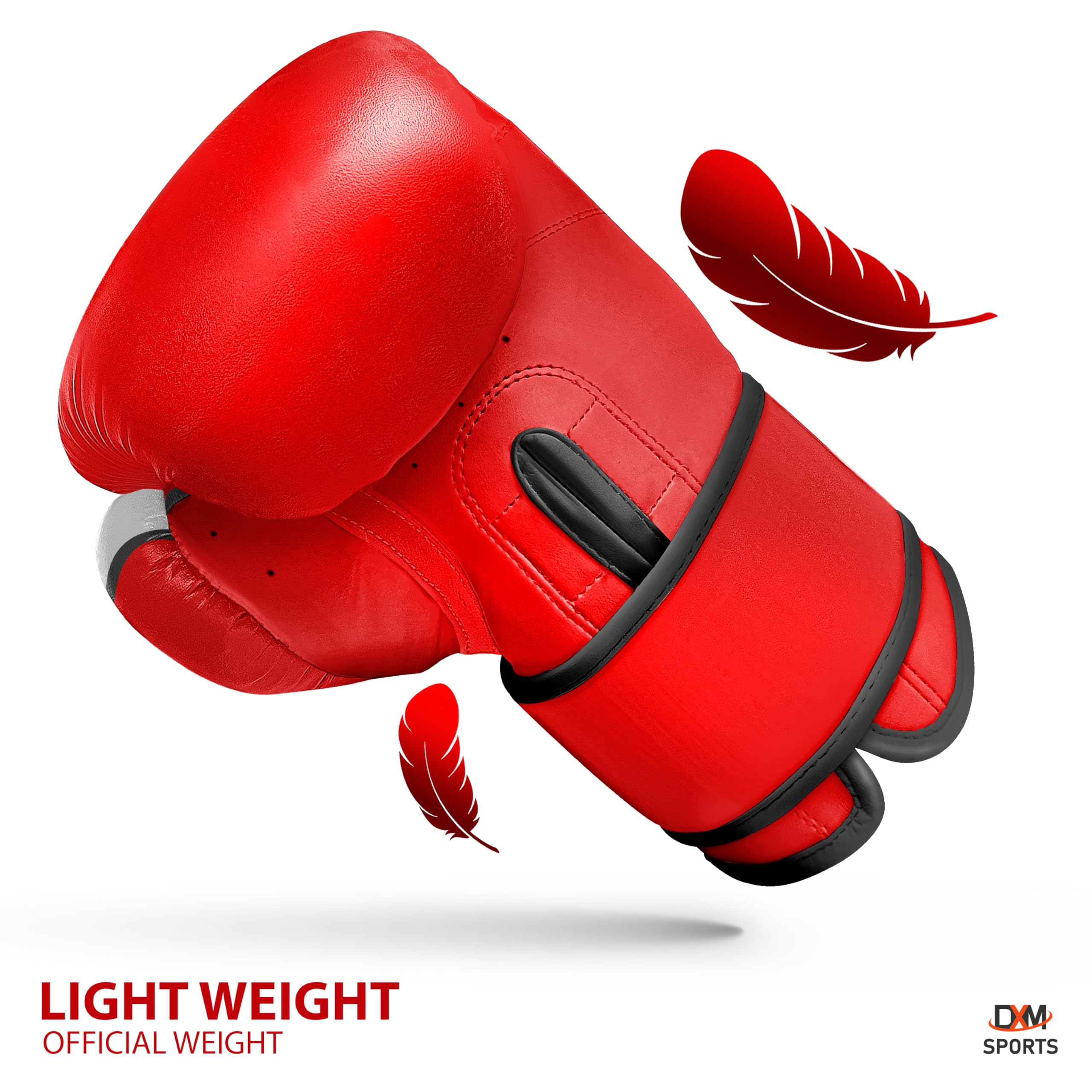 DXM SPORTS Dziecięce rękawice bokserskie, młodzieżowe rękawice bokserskie do bezpiecznego sparingu i treningu, rękawice dla początkujących, do kickboxingu i muay thai, idealne rękawiczki dla dzieci i
